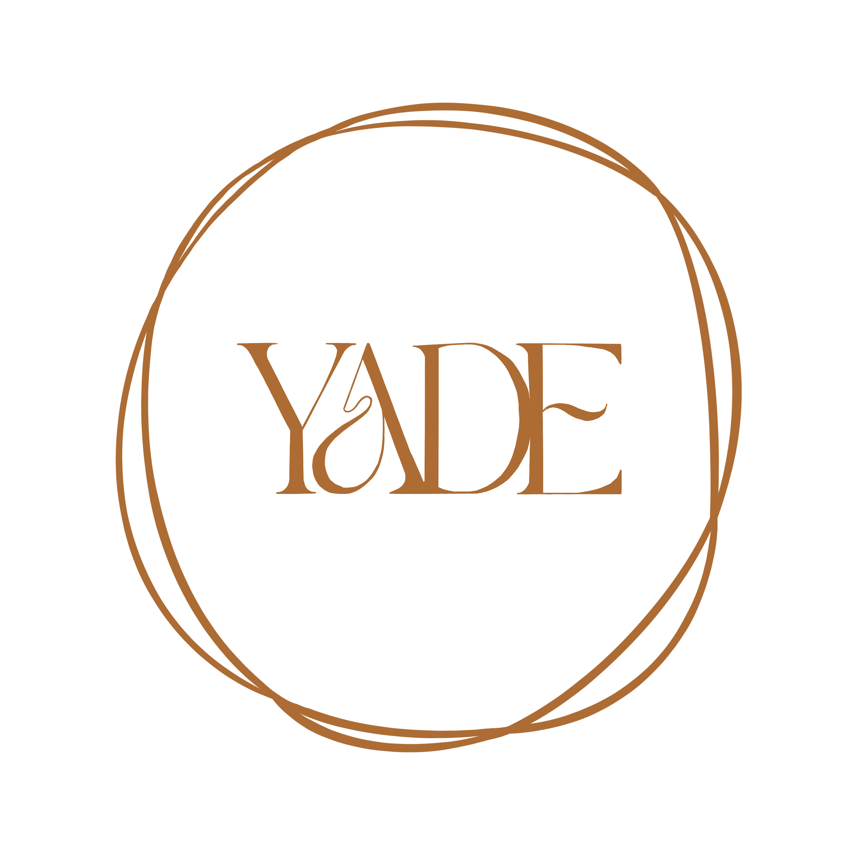 Logo van YADE van madewithyade.nl l Unieke wanddecoratie & Affirmatiekaarten voor kids l Ik ben Zachte Kracht met positieve affirmaties